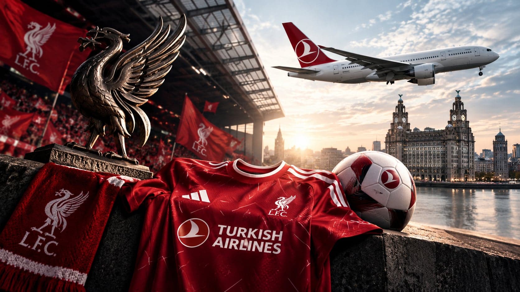 Liverpool Formasında 17 Yıl Sonra Değişim: Yeni Sponsor Türk Hava Yolları