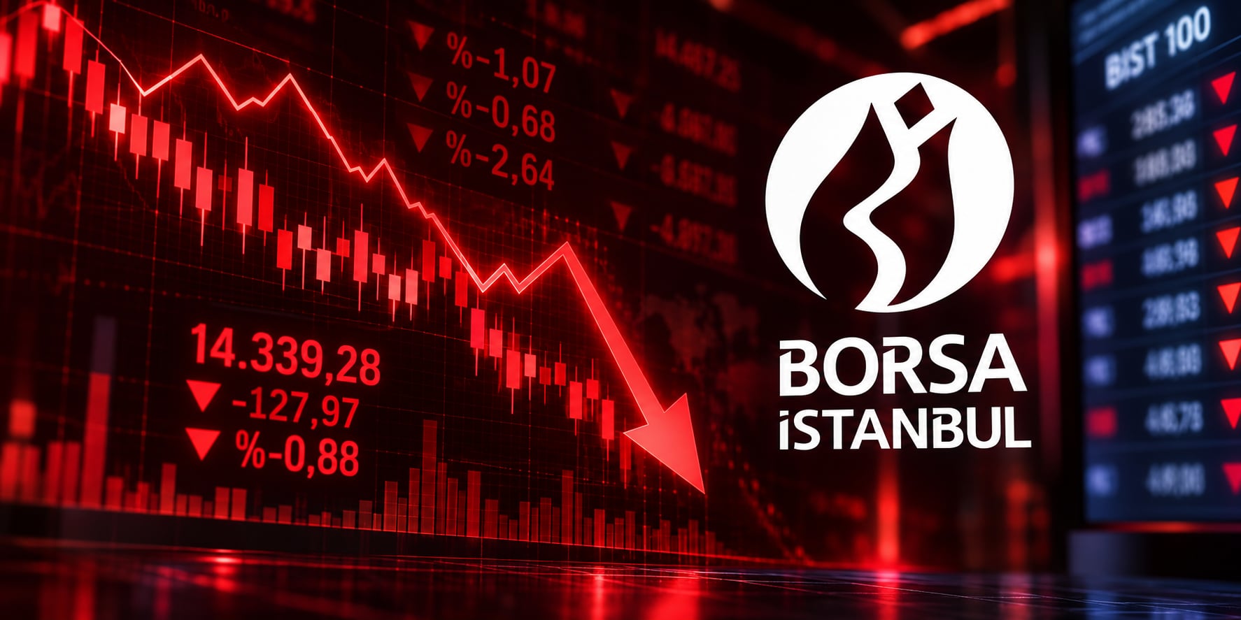 BIST 100 haftaya yüzde 0,88 kayıpla başladı: Bankacılık endeksi daha hızlı geriledi