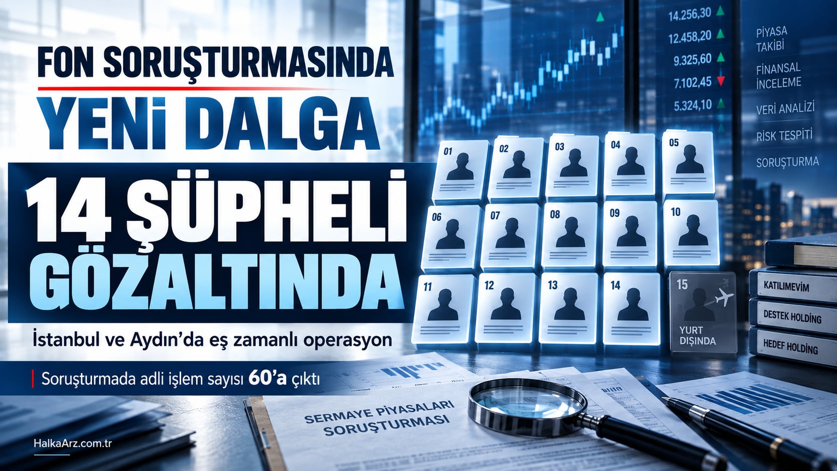 KTLEV, Destek ve Hedef Paylarına İlişkin Soruşturmada 14 Gözaltı
