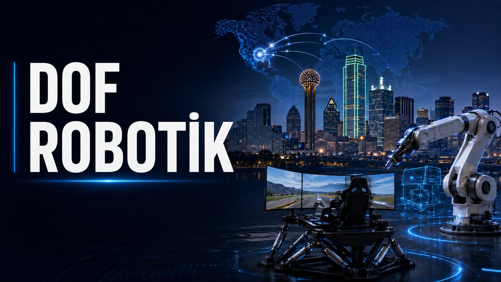 DOF Robotik ABD Pazarında Büyüyor: Dallas’ta Yeni Teknoloji Merkezi için İlk Anlaşma